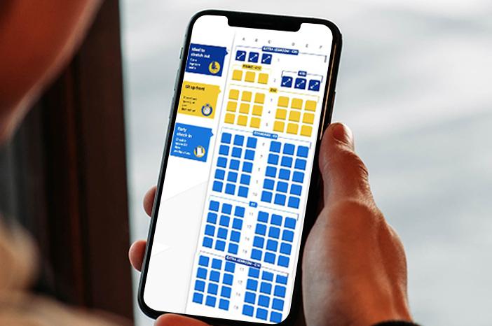 Ryanair seat map