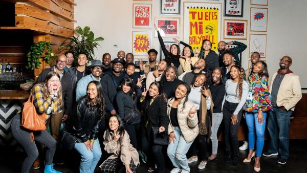 Group photo at Afrotech