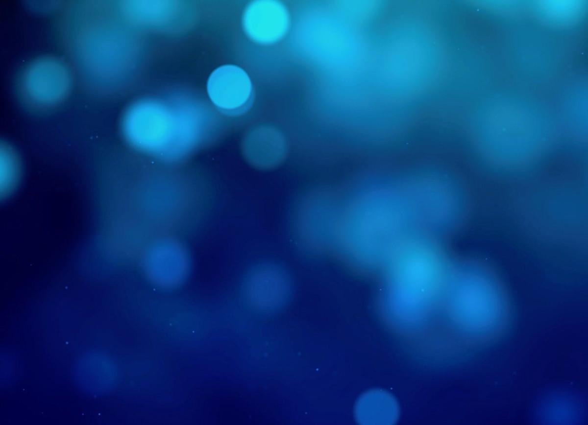 blue bubble background