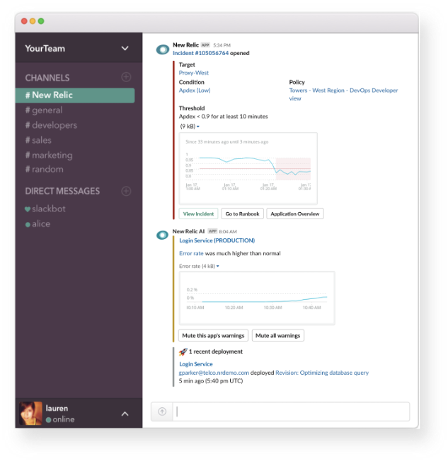 slack example